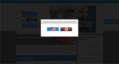 Desktop Screenshot of howtodriveonline.com